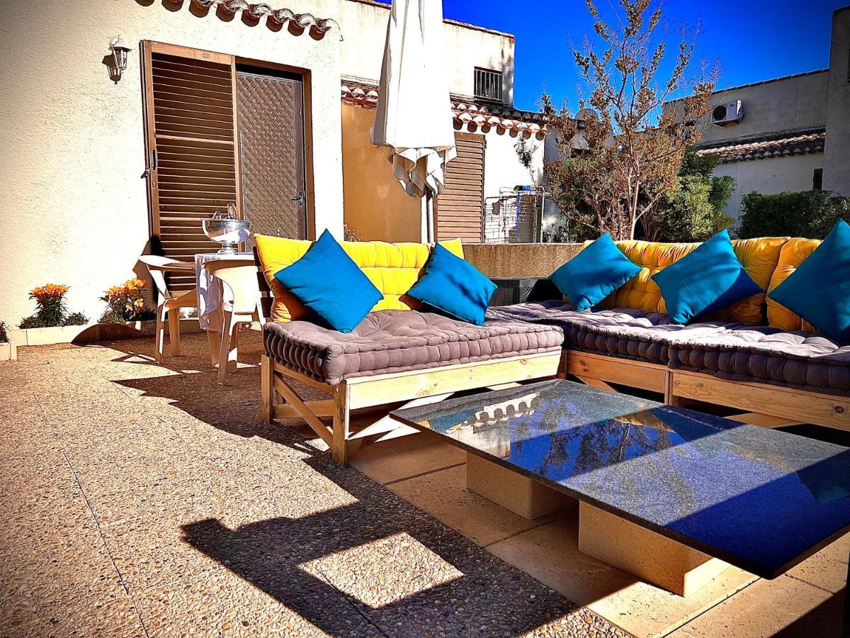 Cozy Studio Avec Terrasse Au Village Naturiste Cap Agde Exterior foto